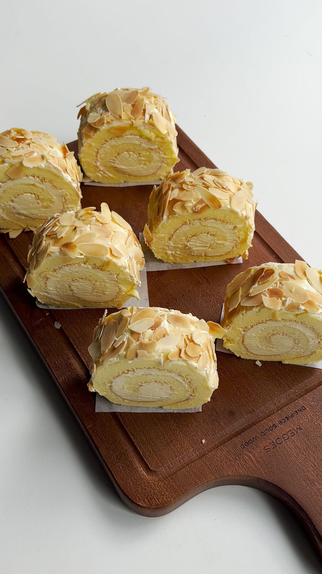 Almond Butter Cream Cake Roll