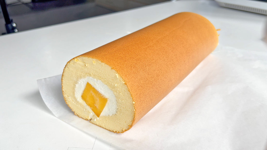 Mango Soft Cake Roll