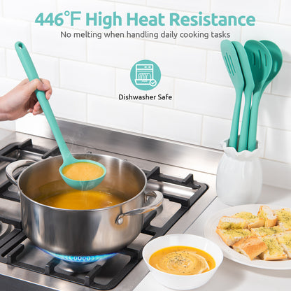 13.6" Silicone Cooking Tools Gadgets Set
