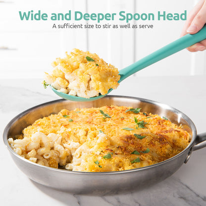 13.3" High Heat Resistant Slotted Cooking Spoon
