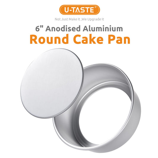 Anodized Aluminum Loose Bottom Round Chiffon Cake Pan