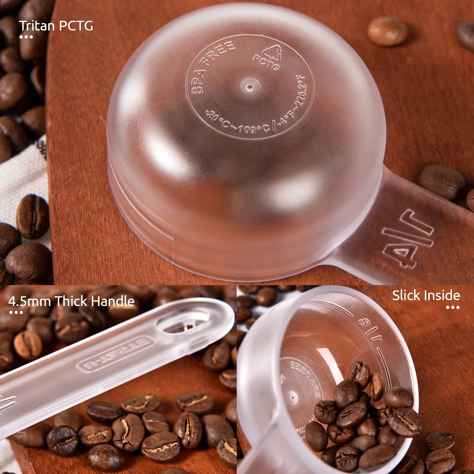 Clear Tritan Plastic Measuring Cups | U-Taste