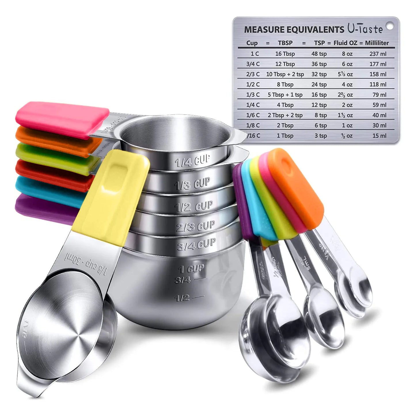 Measuring Cups and Spoons Set